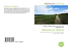 Bookcover of Moravian 47, Ontario