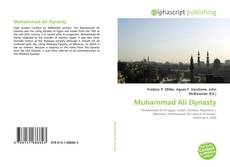 Capa do livro de Muhammad Ali Dynasty 