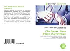 Portada del libro de Clive Brooke, Baron Brooke of Alverthorpe