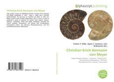 Borítókép a  Christian Erich Hermann von Meyer - hoz