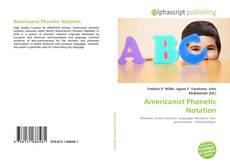 Americanist Phonetic Notation kitap kapağı