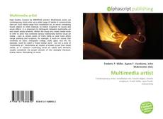 Multimedia artist kitap kapağı