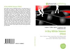 Borítókép a  A Dry White Season (Film) - hoz