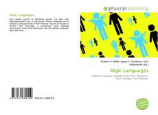 Borítókép a  Algic Languages - hoz