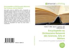 Borítókép a  Encyclopédie ou Dictionnaire Raisonné des Sciences, Arts et Métiers - hoz
