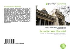 Portada del libro de Australian War Memorial