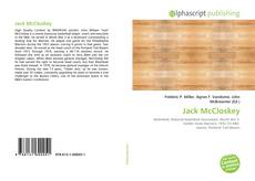 Capa do livro de Jack McCloskey 