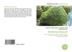 Couverture de Diadema Setosum