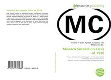 Couverture de Monaco Succession Crisis of 1918