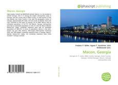 Couverture de Macon, Georgia