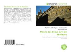 Borítókép a  Musée des Beaux-Arts de Bordeaux - hoz