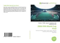 Portada del libro de 2006 FIFA World Cup Final