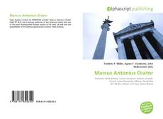 Portada del libro de Marcus Antonius Orator