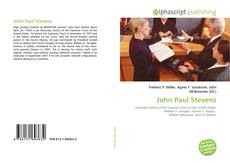 Borítókép a  John Paul Stevens - hoz