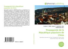 Borítókép a  Propagande de la République populaire de Chine - hoz