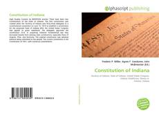 Constitution of Indiana kitap kapağı