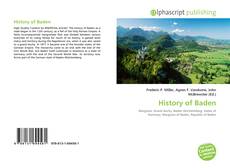 Borítókép a  History of Baden - hoz