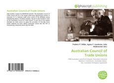 Borítókép a  Australian Council of Trade Unions - hoz