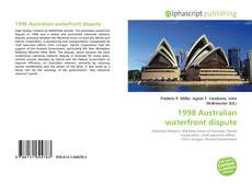 Borítókép a  1998 Australian waterfront dispute - hoz