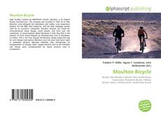 Borítókép a  Moulton Bicycle - hoz