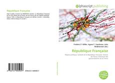 Borítókép a  République Française - hoz