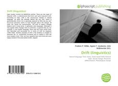 Borítókép a  Drift (linguistics) - hoz