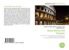 Borítókép a  Gaius Marius the Younger - hoz