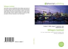 Capa do livro de Milagro (votive) 