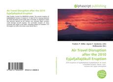 Capa do livro de Air Travel Disruption after the 2010 Eyjafjallajökull Eruption 