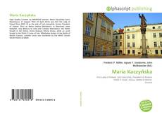 Borítókép a  Maria Kaczyńska - hoz