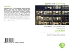 Capa do livro de L'Auditori 