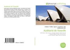 Capa do livro de Auditorio de Tenerife 