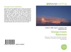 Borítókép a  George Croom Robertson - hoz