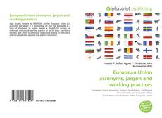 Borítókép a  European Union acronyms, jargon and working practices - hoz
