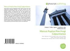 Borítókép a  Marcus Pupius Piso Frugi Calpurnianus - hoz