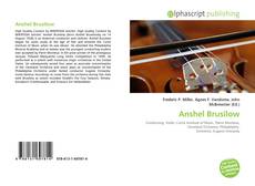 Capa do livro de Anshel Brusilow 