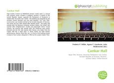 Capa do livro de Cankar Hall 