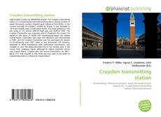 Buchcover von Croydon transmitting station