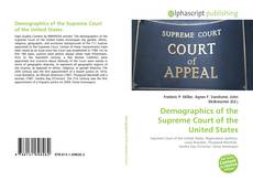Capa do livro de Demographics of the Supreme Court of the United States 