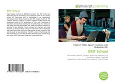 Capa do livro de BRIT School 