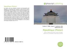 Bookcover of République (Platon)