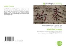 Middle Chinese kitap kapağı