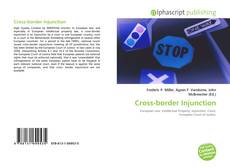 Cross-border Injunction kitap kapağı