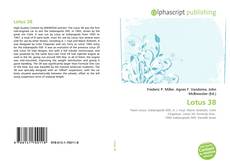 Lotus 38 kitap kapağı