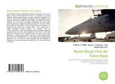 Borítókép a  Korat Royal Thai Air Force Base - hoz