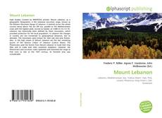 Borítókép a  Mount Lebanon - hoz