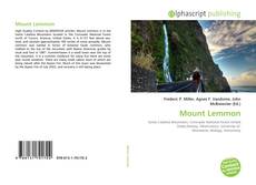 Mount Lemmon的封面