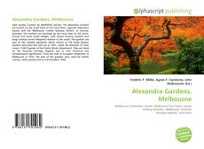 Portada del libro de Alexandra Gardens, Melbourne