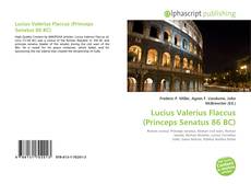 Portada del libro de Lucius Valerius Flaccus (Princeps Senatus 86 BC)