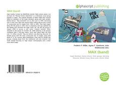 MAX (band)的封面